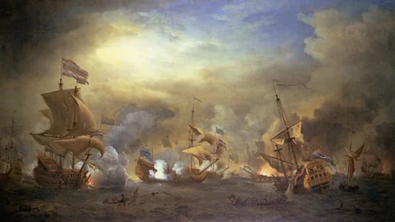 La bataille du Texel, Kijkduin, 1673